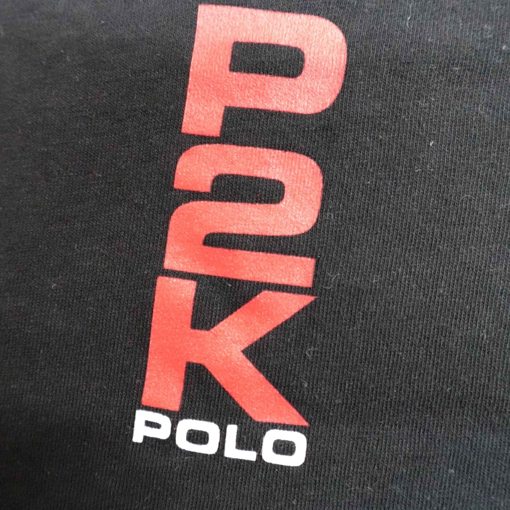 Vintage VINTAGE Polo Sport Shirt Men M Black Short Sleeve Crew Neck Cotton Jersey Polo Sport Shirt Size US M / EU 48-50 / 2 - 2 Thumbnail
