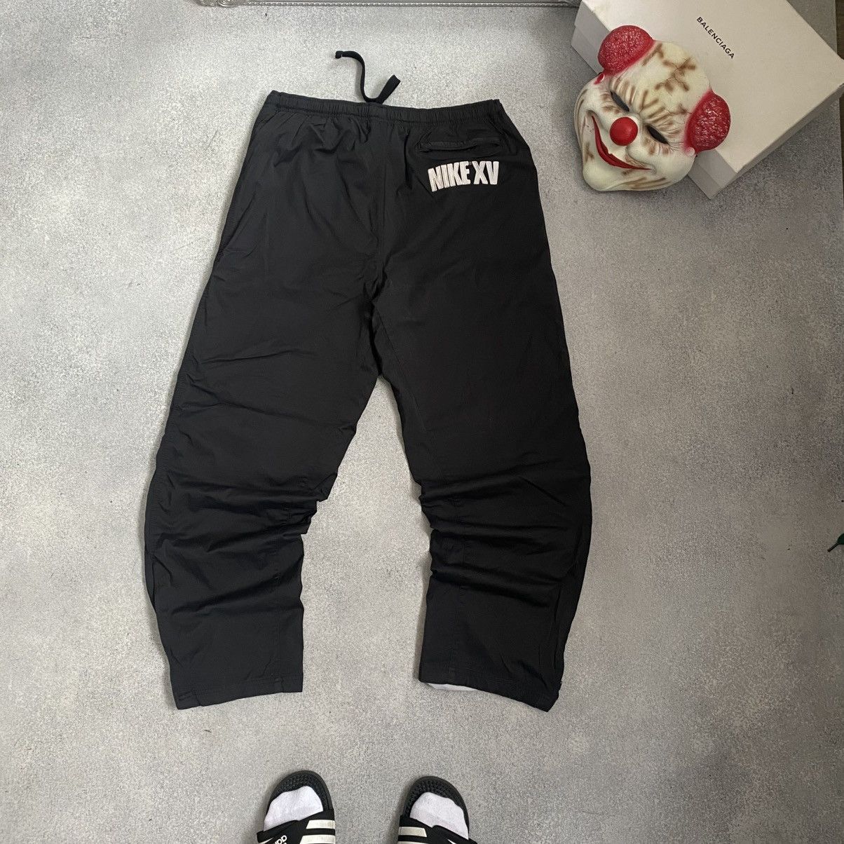 Nike Vintage Nike Track Pants Nylon Drill Y2K Swoosh Logo Size US 36 / EU 52 - 2 Thumbnail