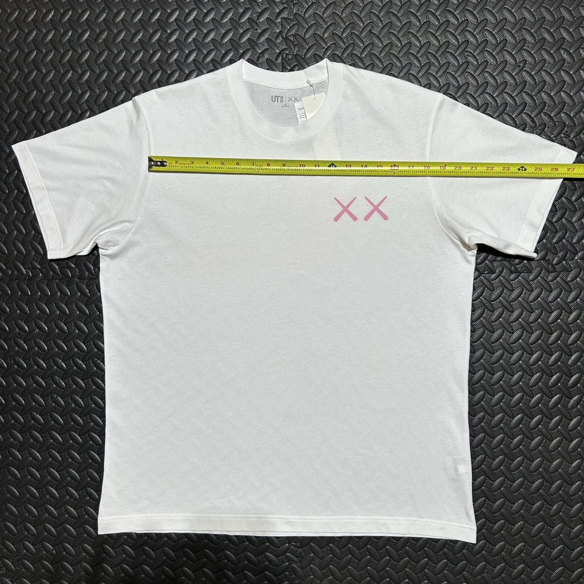 Kaws × Uniqlo KAWS x Uniqlo TShirt Men’s Size XL Companion White Pink NEW Size US XL / EU 56 / 4 - 7 Thumbnail