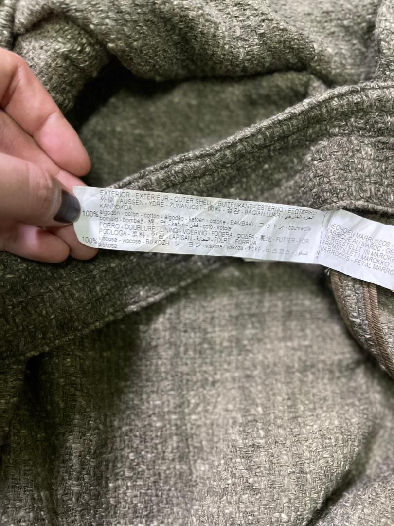 Zara ZARA Textured Belted Long Coat Size XS / US 0-2 / IT 36-38 - 5 Thumbnail