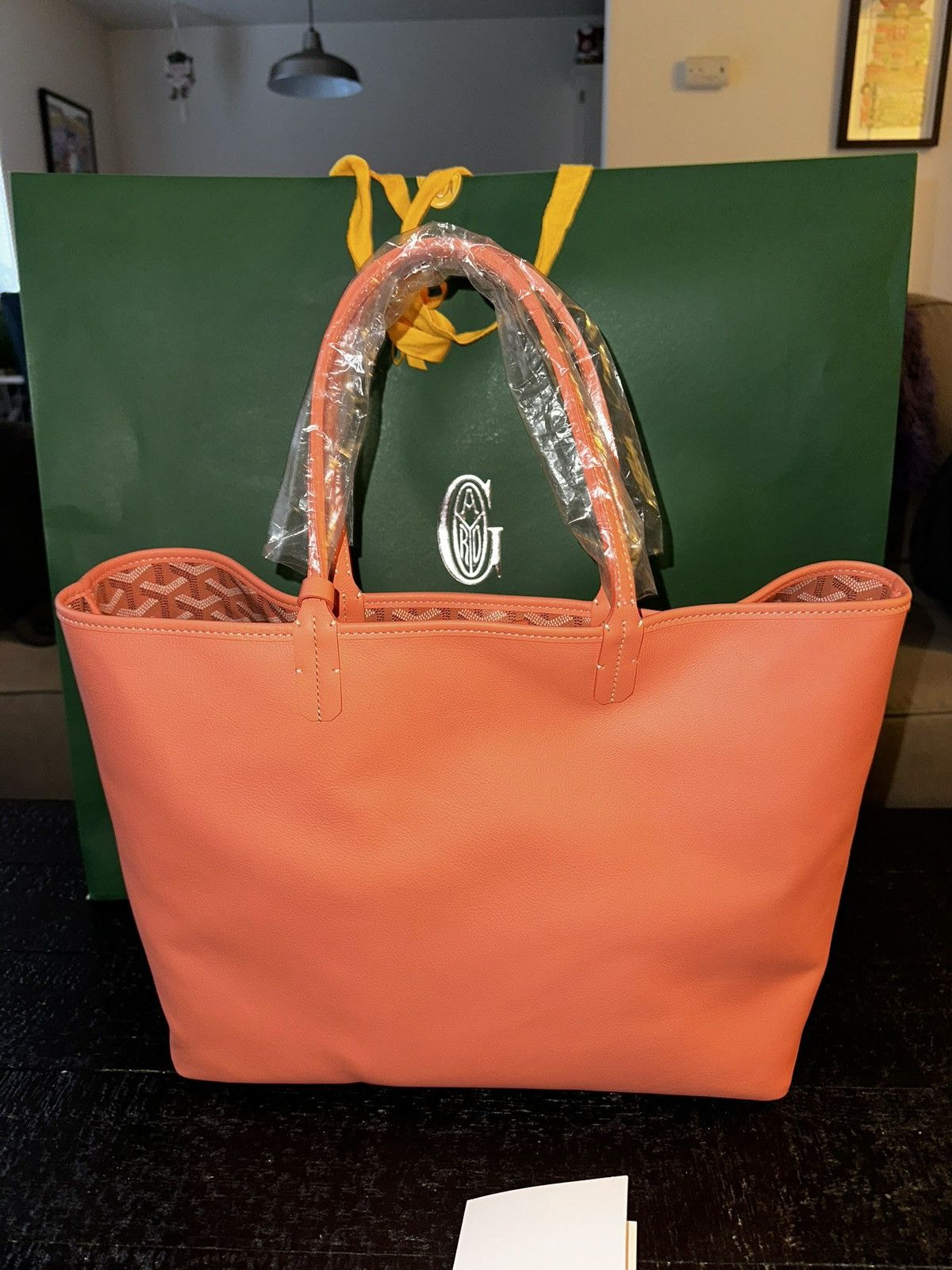 Goyard Goyard Coral Embroidered Seahorse Anjou PM Size ONE SIZE - 2 Thumbnail