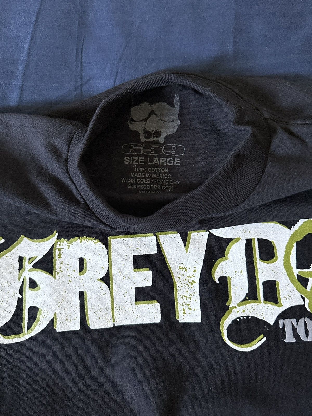 G59 Records G59 GREYDAY TOUR TEE Size US L / EU 52-54 / 3 - 3 Thumbnail