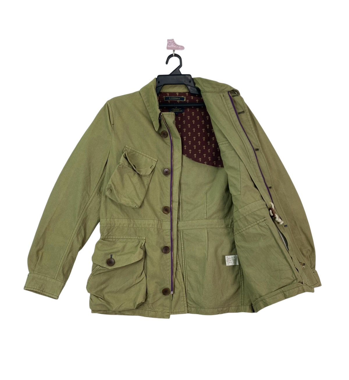 R.Newbold × Vintage Rare R Newbold under Paul Smith slant pocket hunting jacket Size US M / EU 48-50 / 2 - 3 Thumbnail