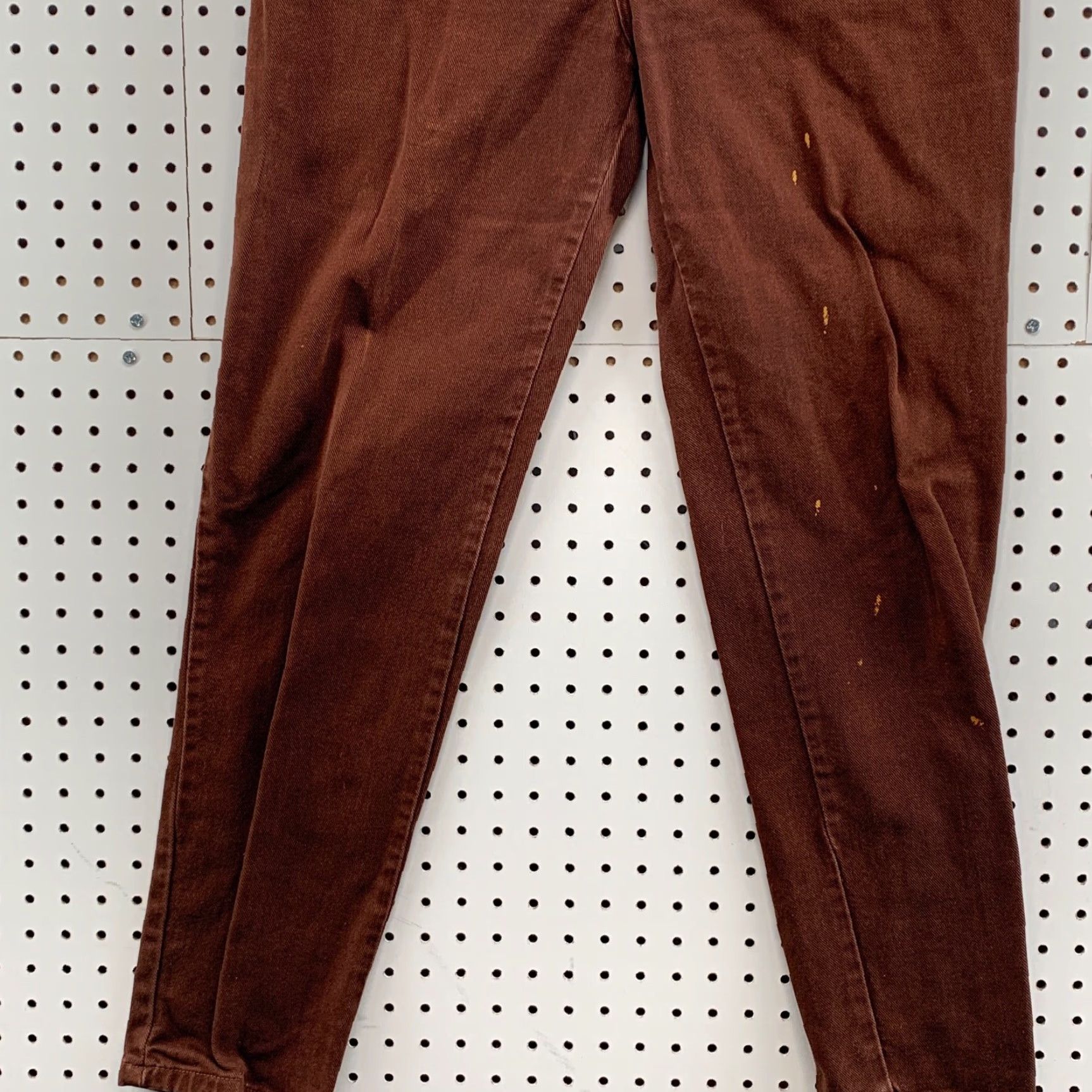 Denime VINTAGE C'est Toi Jeans Tapered Brown Denim 29 29.5 Inseam 29 Waist 29 USA Made Womens Size 29" - 5 Thumbnail
