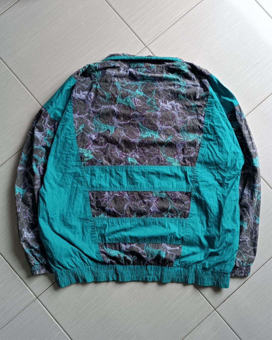 Hummel × Vintage Hummel Vintage Windbreaker Jacket Size US XL / EU 56 / 4 - 2 Thumbnail