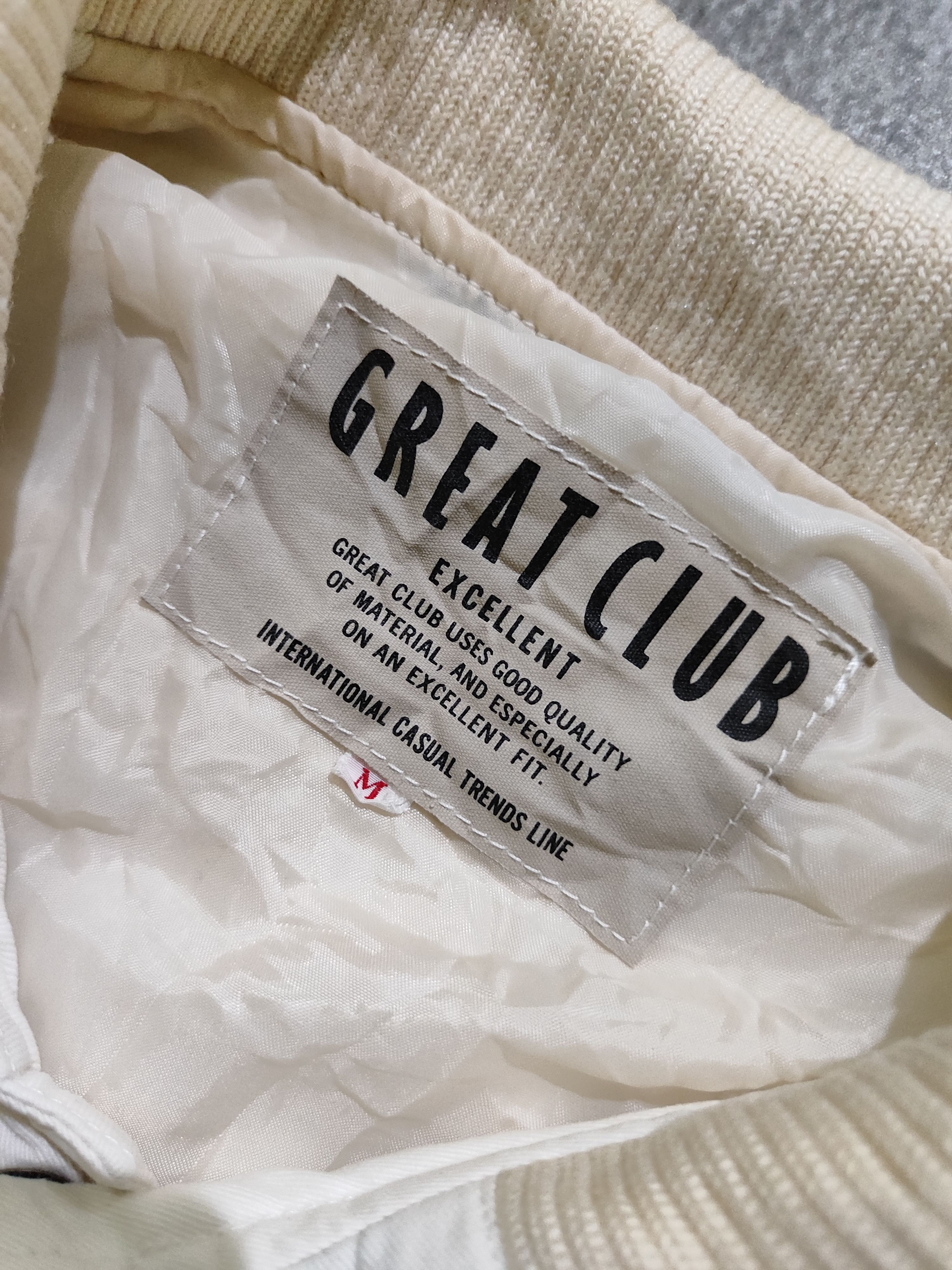 Japanese Brand × Vintage Vintage Great Club Varsity Jacket Size US M / EU 48-50 / 2 - 6 Thumbnail