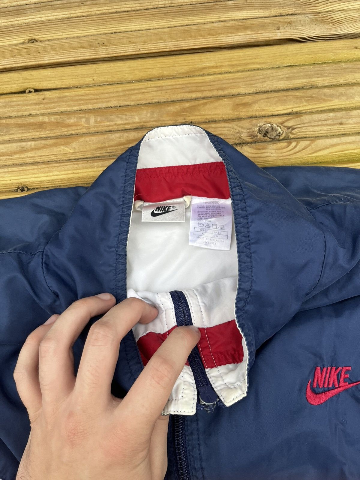 Nike Y2K Unique Nike Windbreaker Size US XL / EU 56 / 4 - 3 Thumbnail