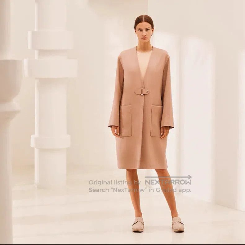 Hermes Hermes 100% Cashmere Overcoat Size XS / US 0-2 / IT 36-38 - 4 Thumbnail