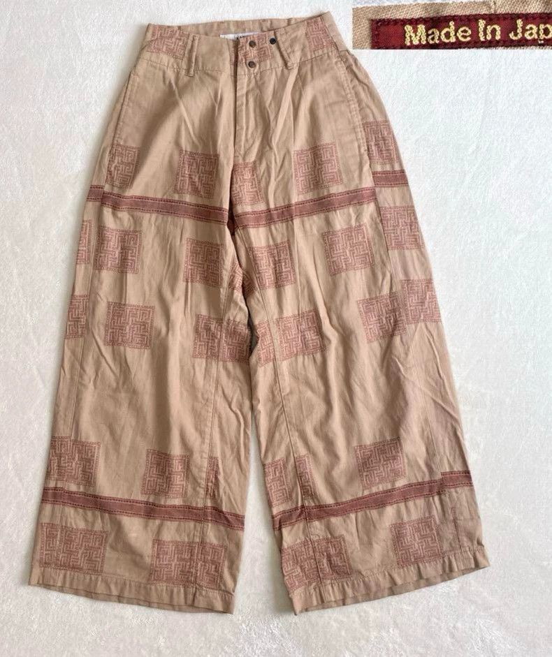 Kapital Kapital Size0 Seal floral stitching trousers Size US 27 - 1 Thumbnail