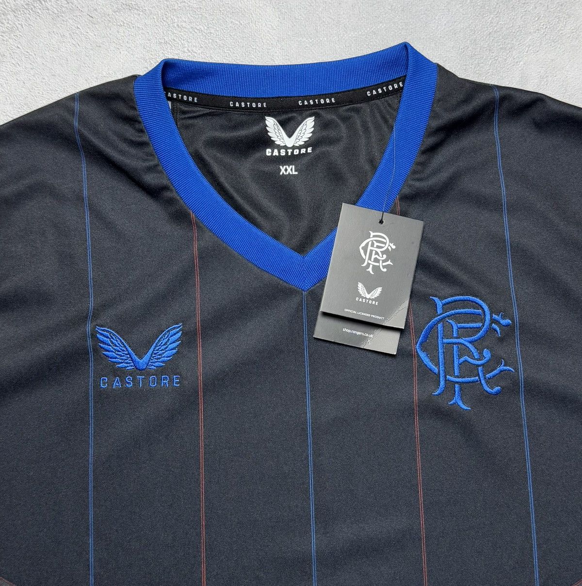 Castore Glasgow Rangers 2022 2023 Football Shirt Jersey Castore Size US XXL / EU 58 / 5 - 5 Thumbnail