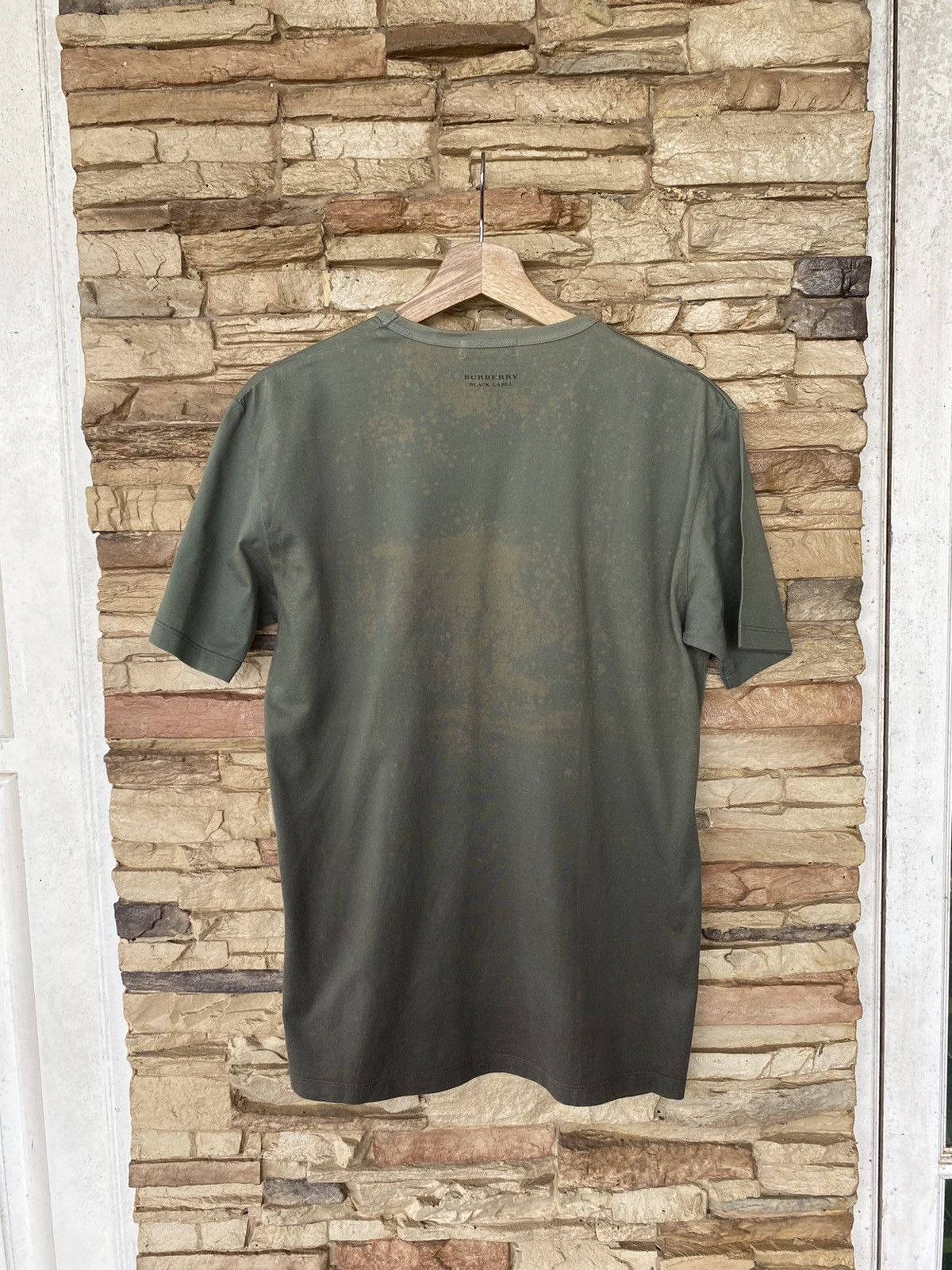 Burberry 🔥 Rare Faded Distressed Burberry Black Label Tee Tshirt Size US M / EU 48-50 / 2 - 6 Thumbnail