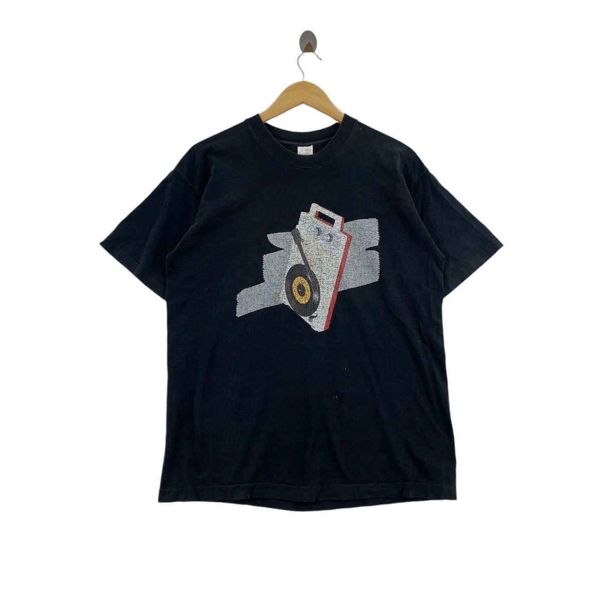 Vintage Vintage 90’s COLOMBIA Portable Player Gp-3 Turntable Shirt Size US L / EU 52-54 / 3 - 1 Thumbnail