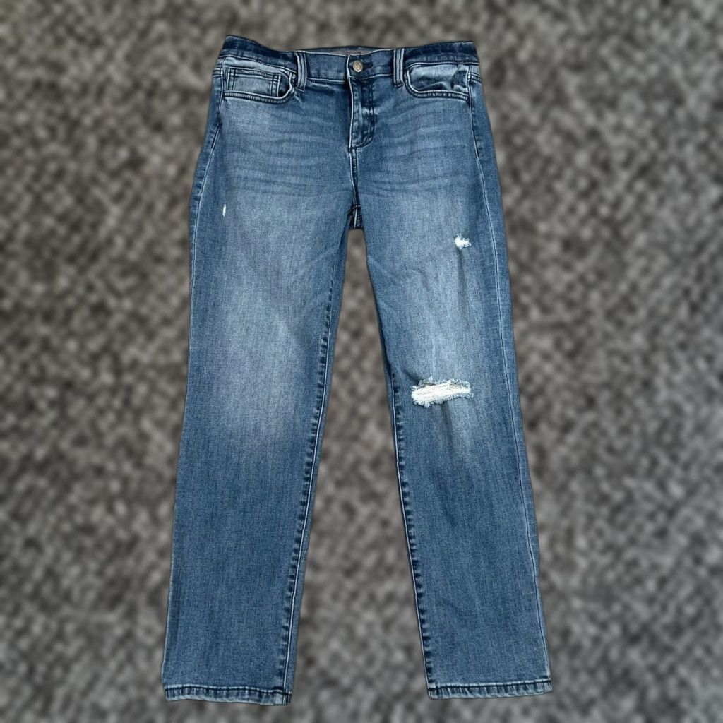 Vintage VINTAGE Joe's Jeans Women's 29 Janet Denim Mid Rise Straight Ankle Pants Blue 2000s Size 29" - 1 Thumbnail