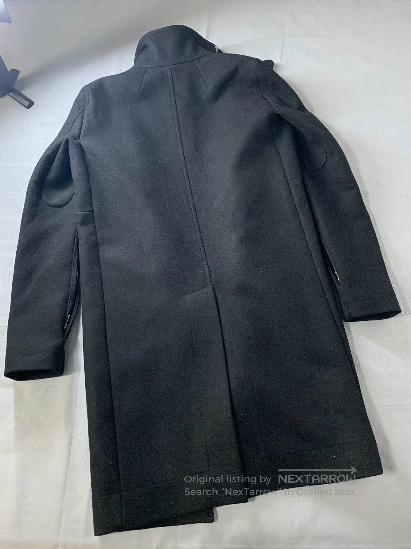Rick Owens Rick Owens Wool Long Zip Coat. Size US S / EU 44-46 / 1 - 2 Thumbnail