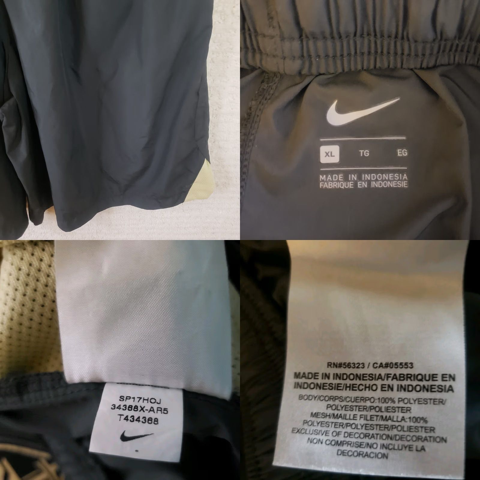Nike Nike Michigan State Spartans Dri-FIT Men's XL Black Athletic Shorts PE Workout Size US 36 / EU 52 - 8 Thumbnail