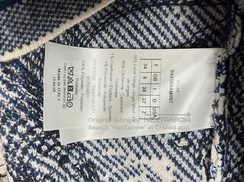 Dior Dior Travel around the world limited edition embroidered c Size XXS / US 00 / IT 34 - 7 Thumbnail