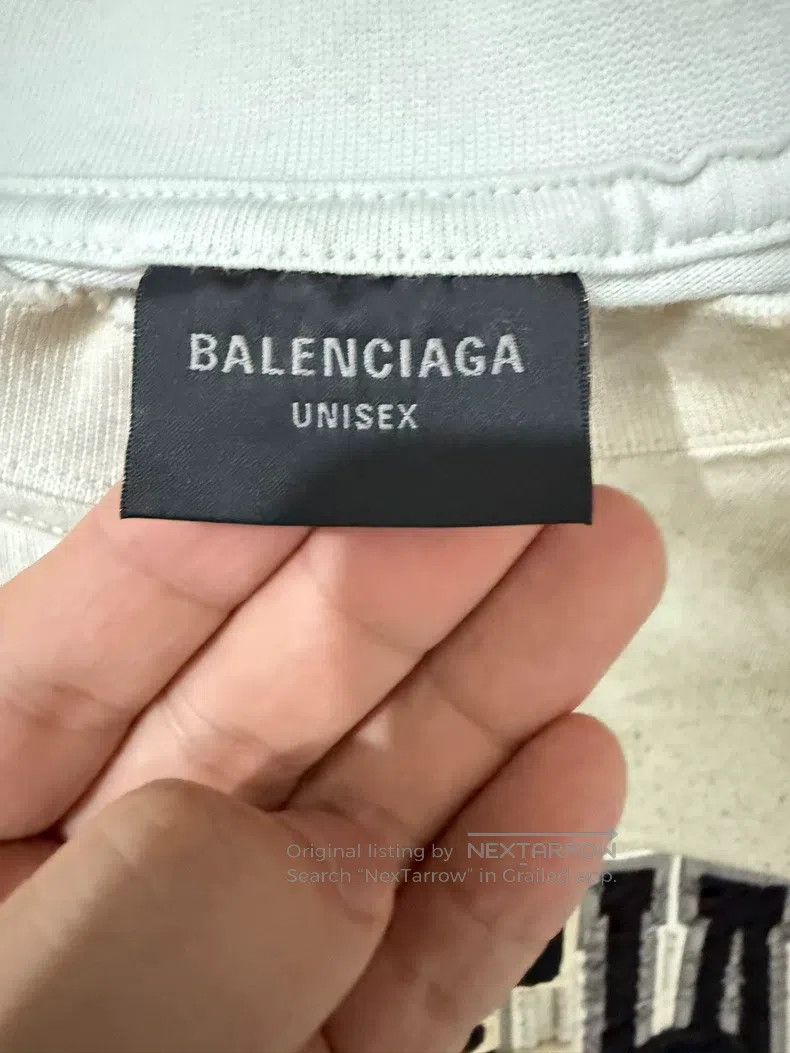 Balenciaga Balenciaga Manchester United Embroidered Mud-Dyed Destroye Size US M / EU 48-50 / 2 - 4 Thumbnail