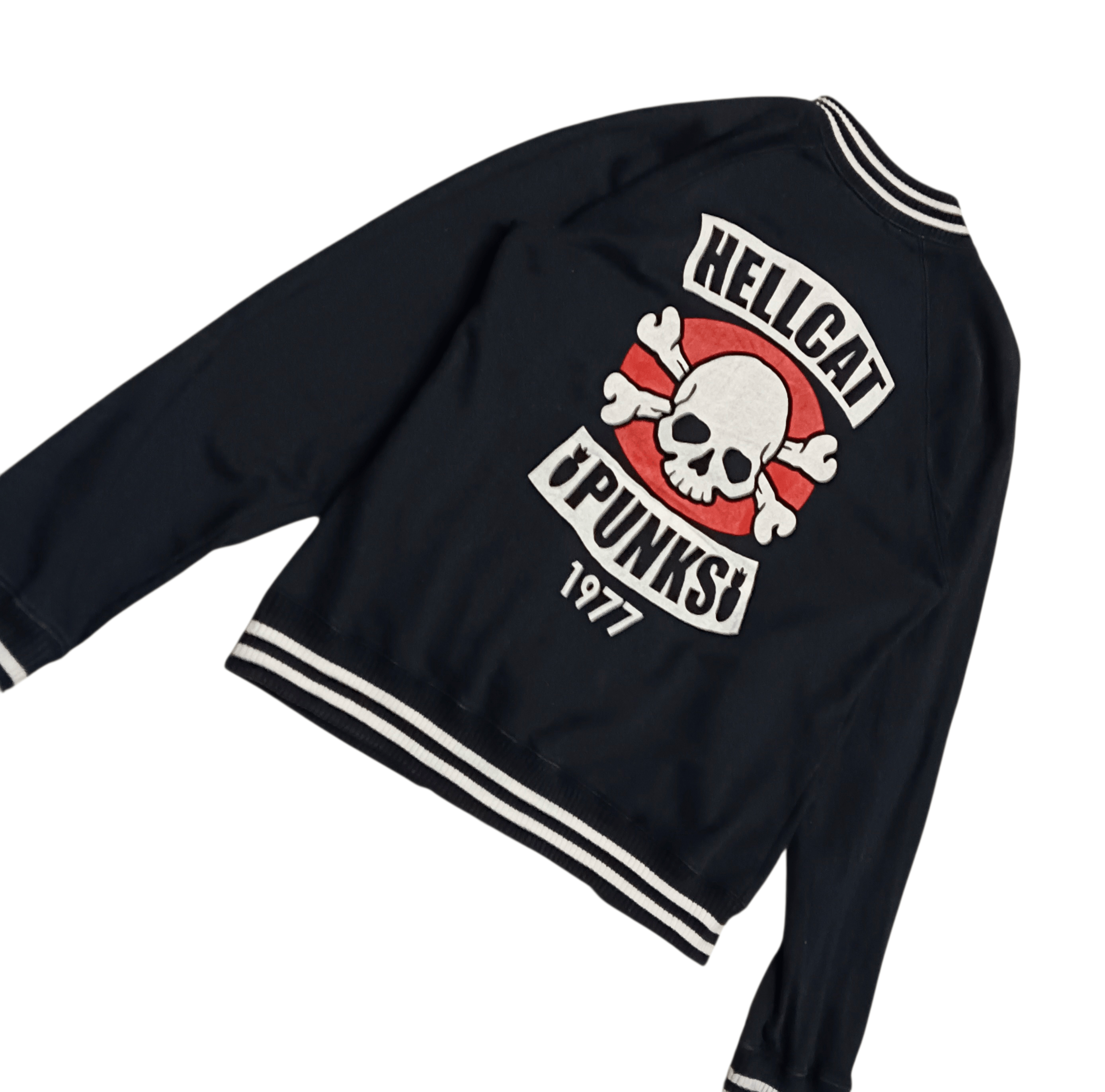 Japanese Brand Hellcat Punks Bomb Party Varsity Light Jacket Size US M / EU 48-50 / 2 - 3 Thumbnail