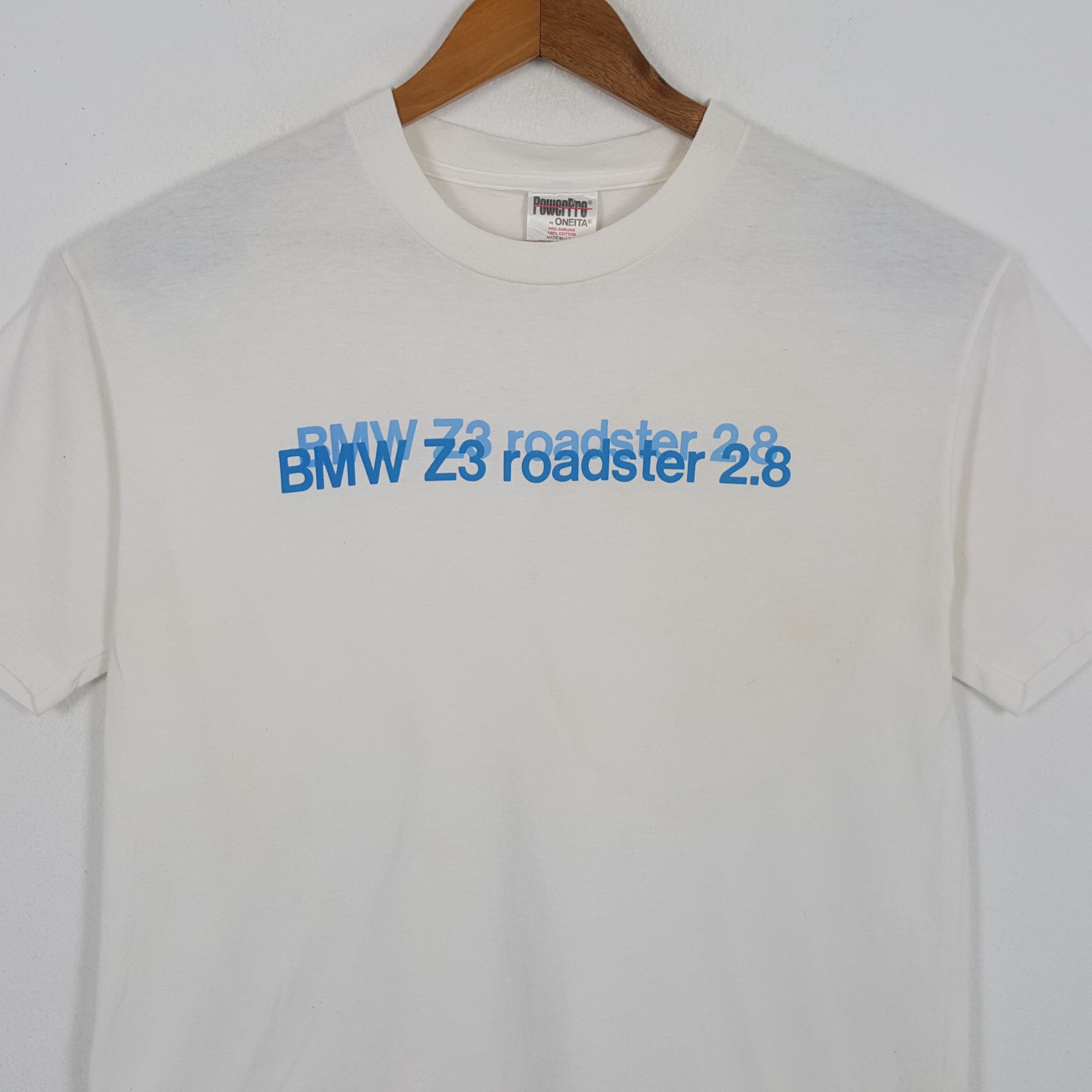 BMW × Vintage Vintage BMW Z3 ROADSTER 2.5 Motorsport Promo T-Shirts Size US M / EU 48-50 / 2 - 2 Thumbnail