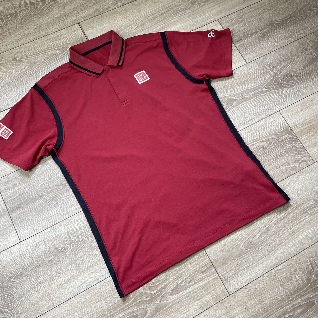 Uniqlo Uniqlo Novak Djokovic 2016 French Open Tennis Polo Shirt Size US L / EU 52-54 / 3 - 3 Thumbnail