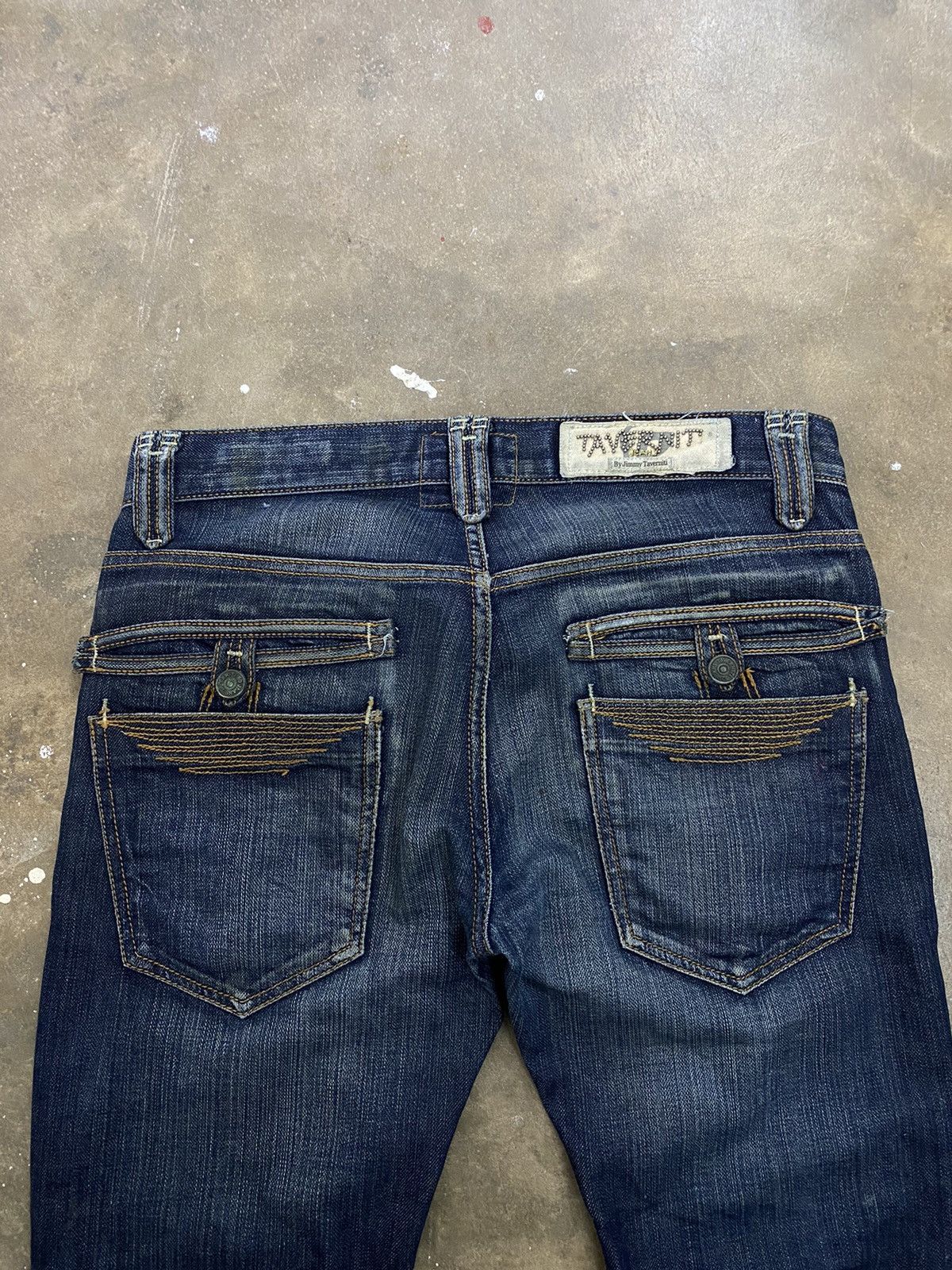 GOSTAR DE FUGA Flare Traveniti Japan Uruboro Distress Stich Denim Patchwork Size US 32 / EU 48 - 14 Thumbnail