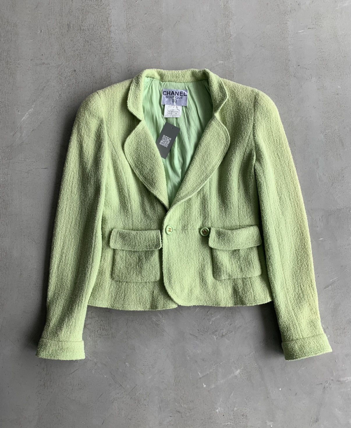 Chanel S/S 1997 - Chanel Tweed Blazer Size S / US 4 / IT 40 - 1 Thumbnail