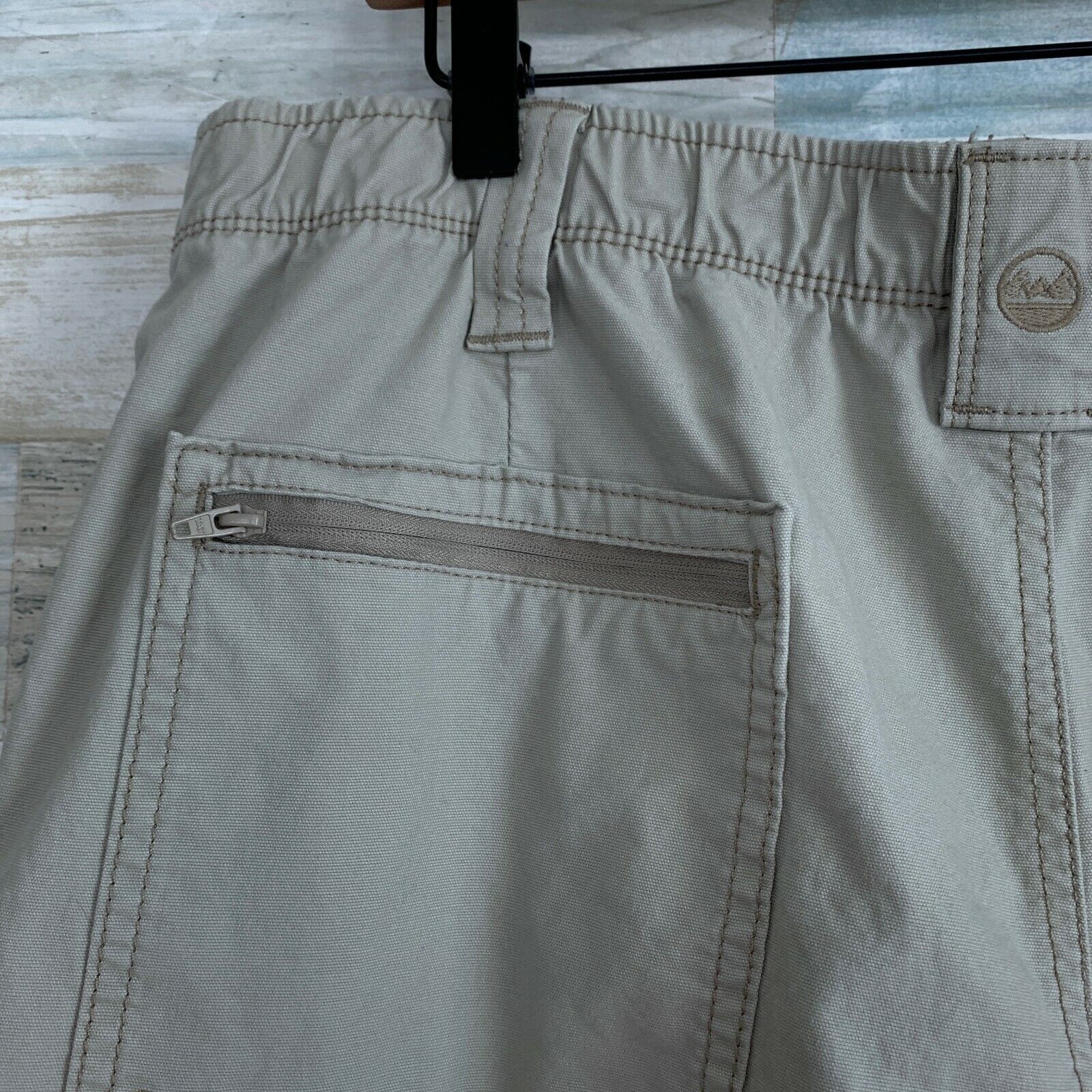 Marmot Marmot Elastic Waist Cargo 8" Shorts Beige Flat Hike Mens 38 Size US 38 / EU 54 - 5 Thumbnail