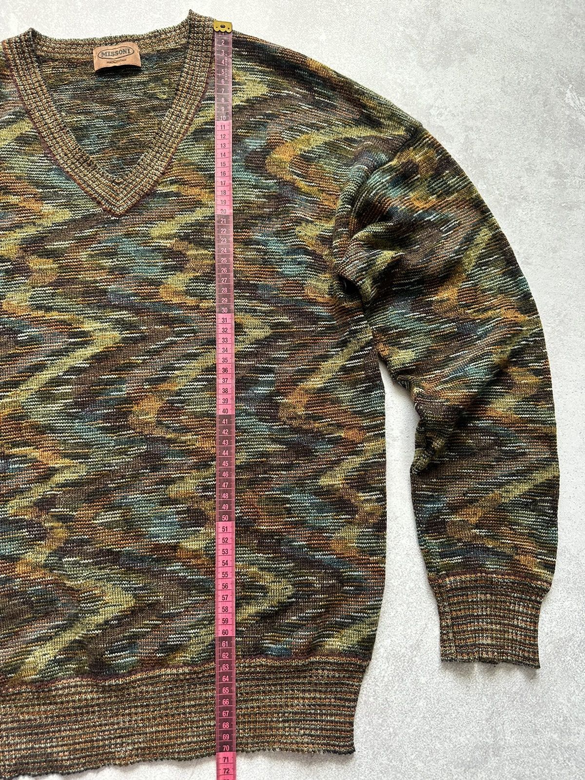 Missoni mens vintage missoni sweater made in Italy Size US L / EU 52-54 / 3 - 7 Thumbnail