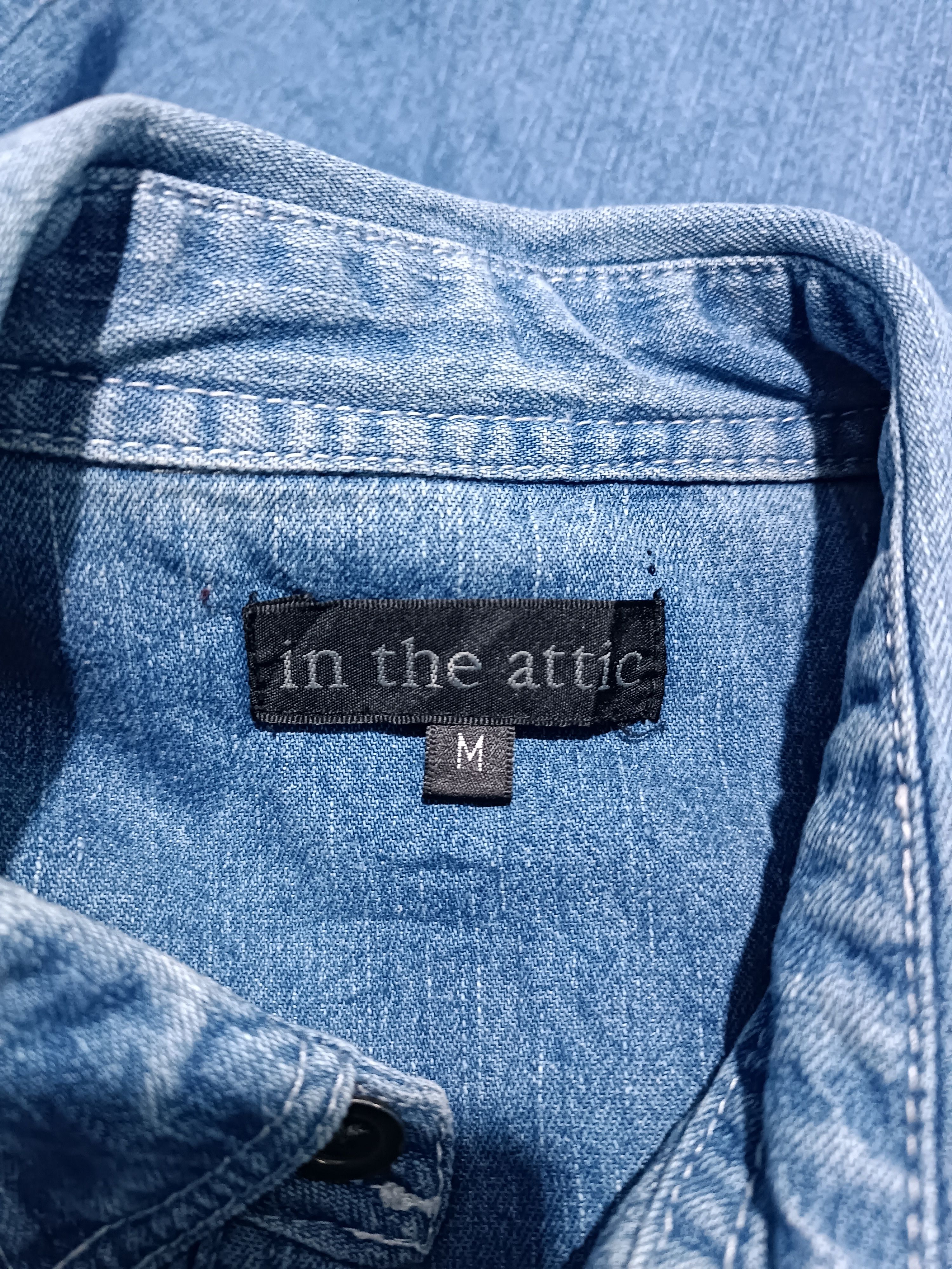 In The Attic In The Attic Denim Shirt Work Embroidery Size US M / EU 48-50 / 2 - 8 Thumbnail