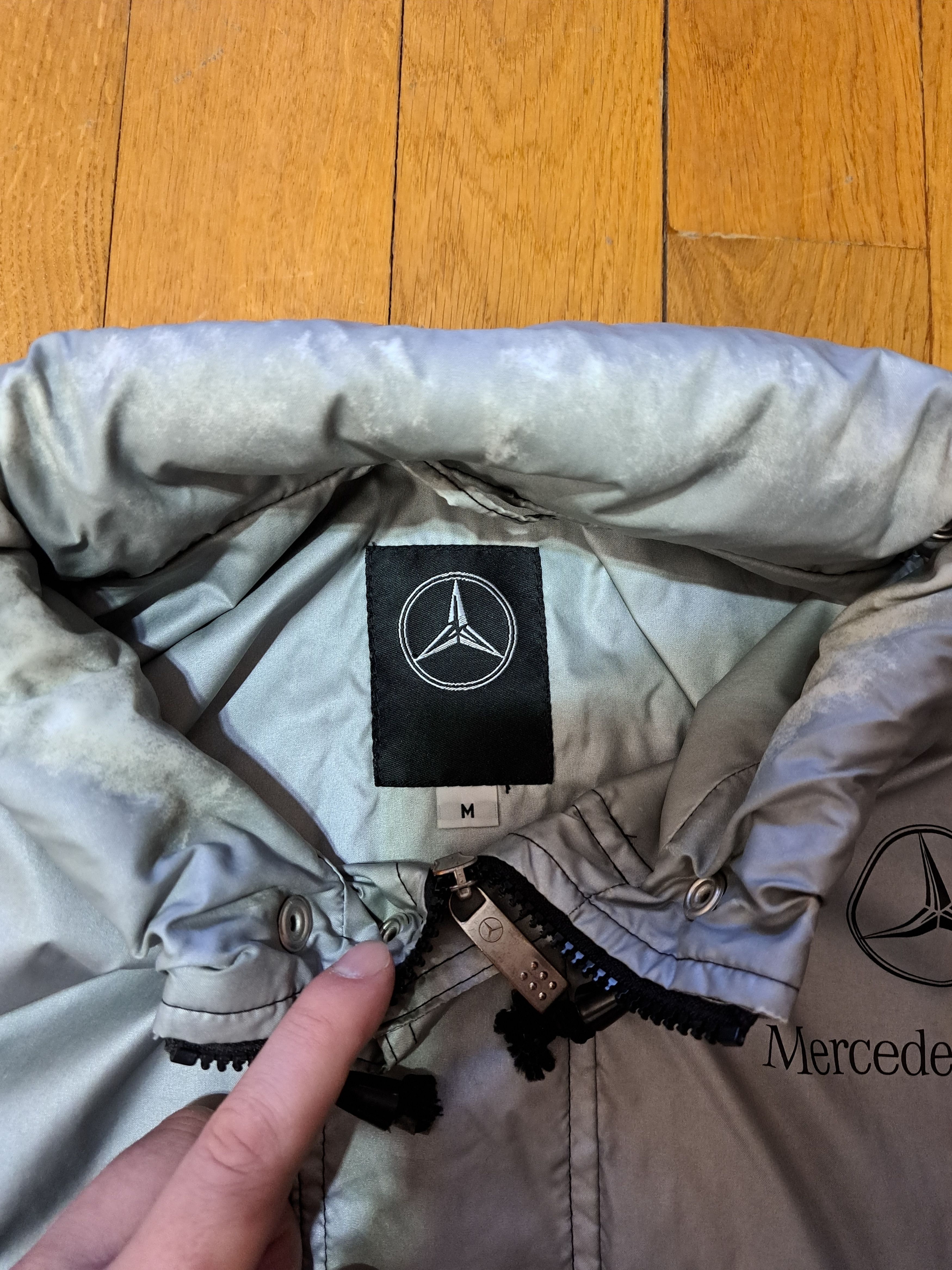 Formula 1 × Mercedes-Benz × Vintage Mercedes Benz Racing Jacket Formula One Size US M / EU 48-50 / 2 - 5 Thumbnail