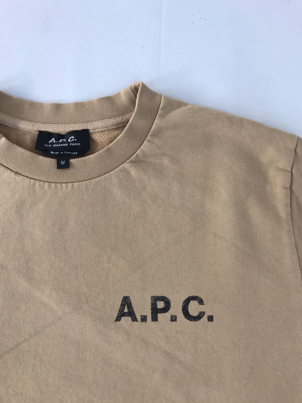 A.P.C. APC Rue Madame Paris Plain Sweatshirt Crewneck Neck Size M / US 6-8 / IT 42-44 - 3 Thumbnail