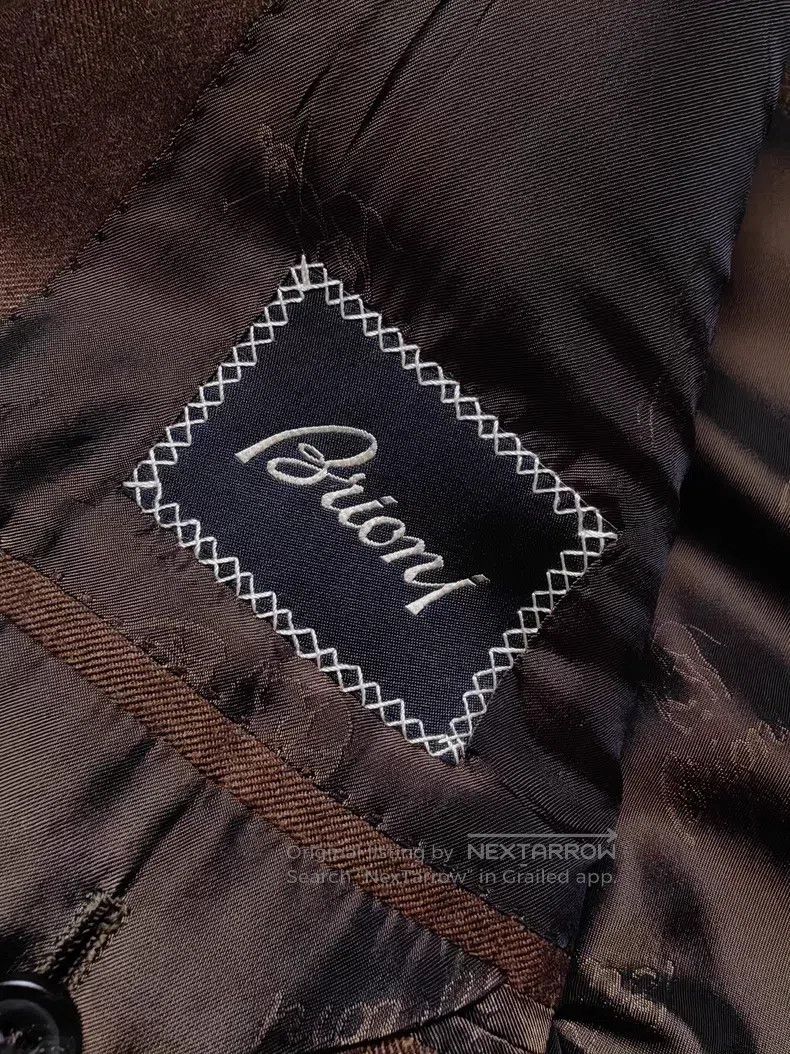 Brioni Brioni Pure cashmere handmade single-breasted suit Size US XL / EU 56 / 4 - 5 Thumbnail