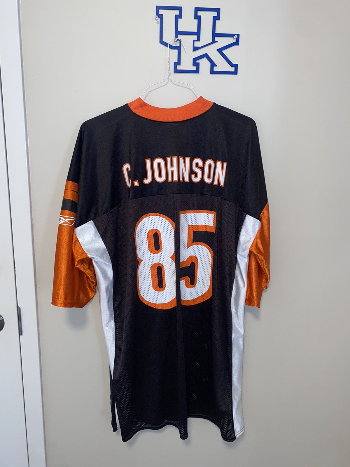 NFL Vintage NFL Ochocinco Authentic Cincinnati Bengals Jersey Size US XXL / EU 58 / 5 - 2 Thumbnail