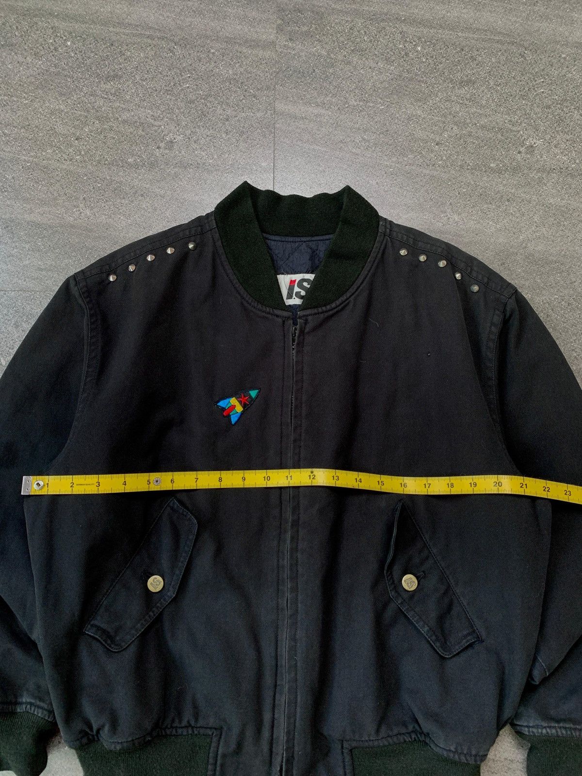 Issey Miyake FREE TAX ! 80s IS Logo Bomber Jacket Size US M / EU 48-50 / 2 - 17 Thumbnail