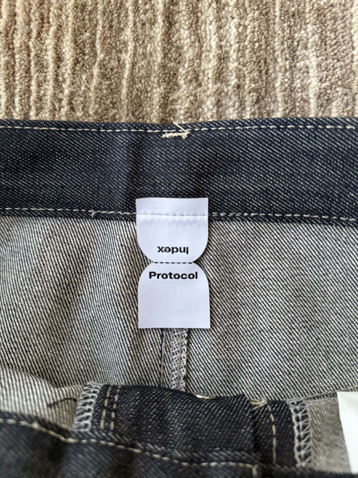 PROJECT G/R PROTOCOL INDEX Paneled Hybrid Denim LIMITED EDITION Size US 34 / EU 50 - 5 Thumbnail
