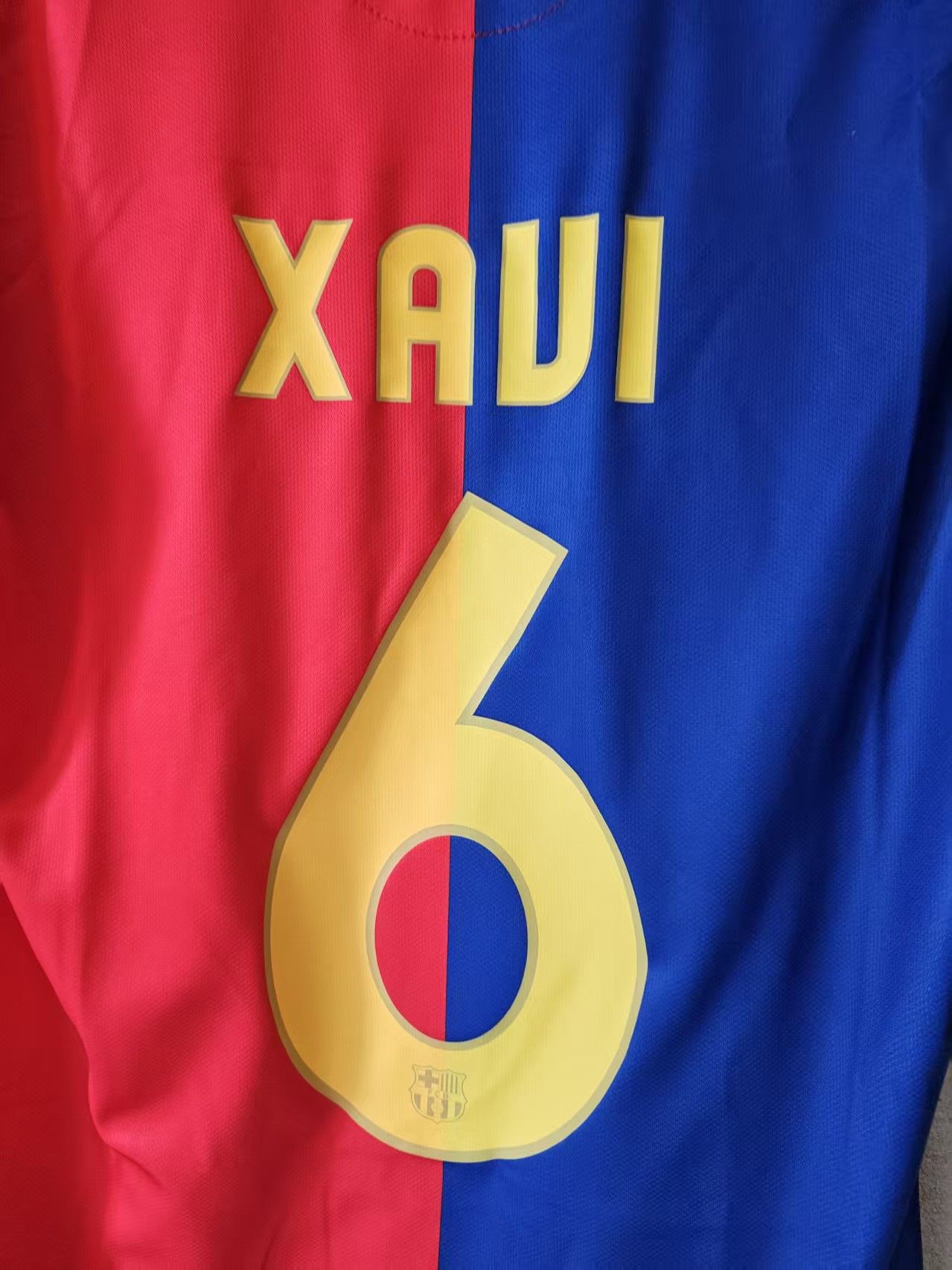 Other 2008 Barcelona Xavi Jersey Home Size US L / EU 52-54 / 3 - 4 Thumbnail