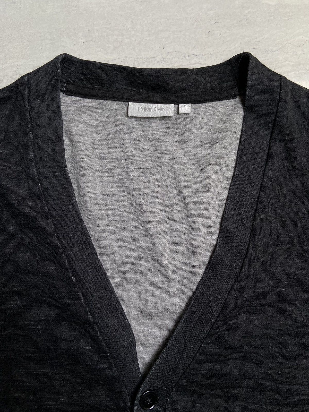 CALVIN KLEIN Black Cardigan