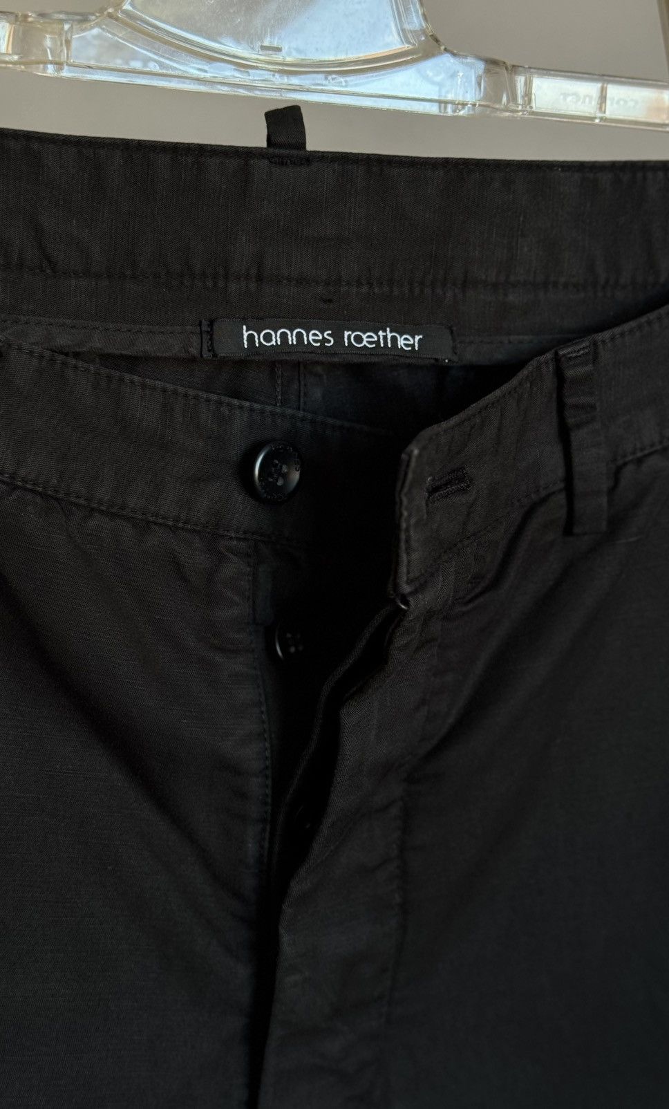 hannes roether Hannes Roether Linen Cotton Summer Shorts Size L Size US 33 - 4 Thumbnail