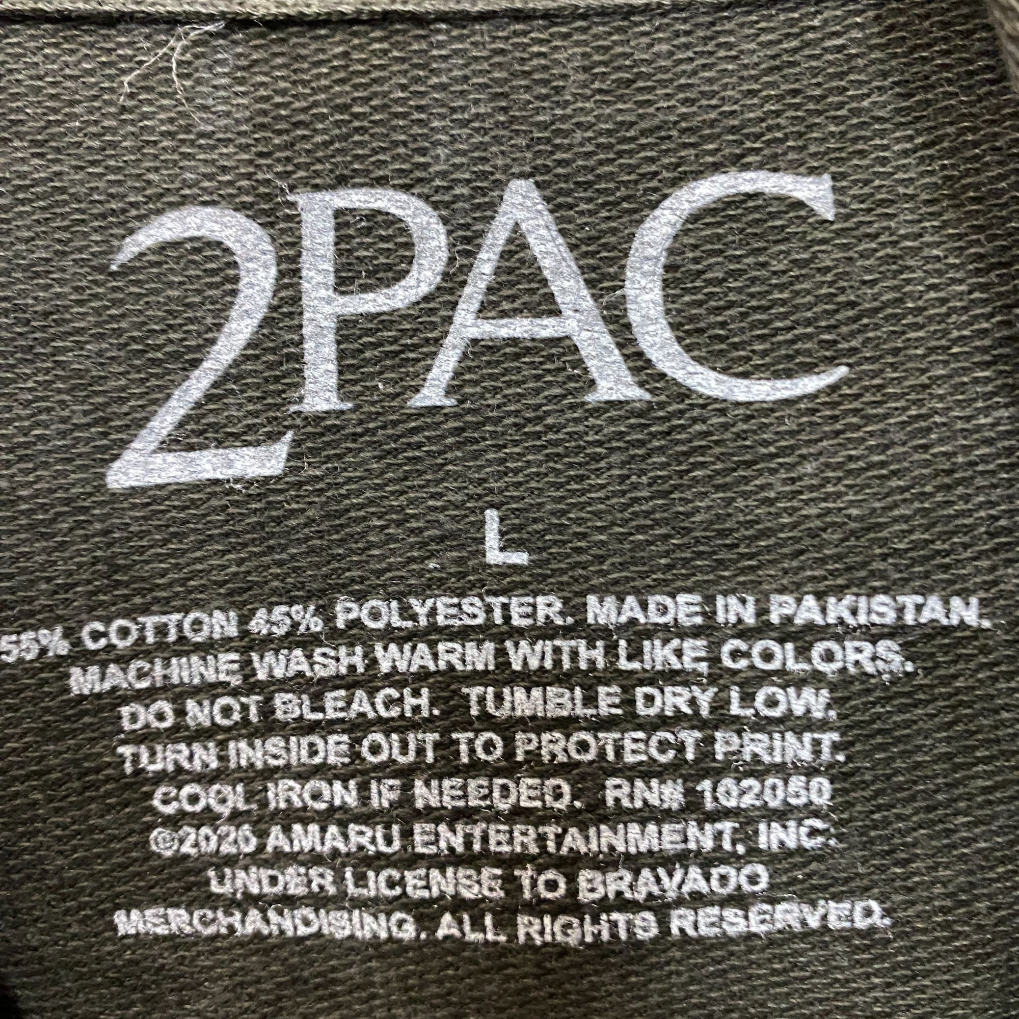 Other Tupac Me Against the World Album West Coast Rap Icon Large Size US L / EU 52-54 / 3 - 4 Thumbnail