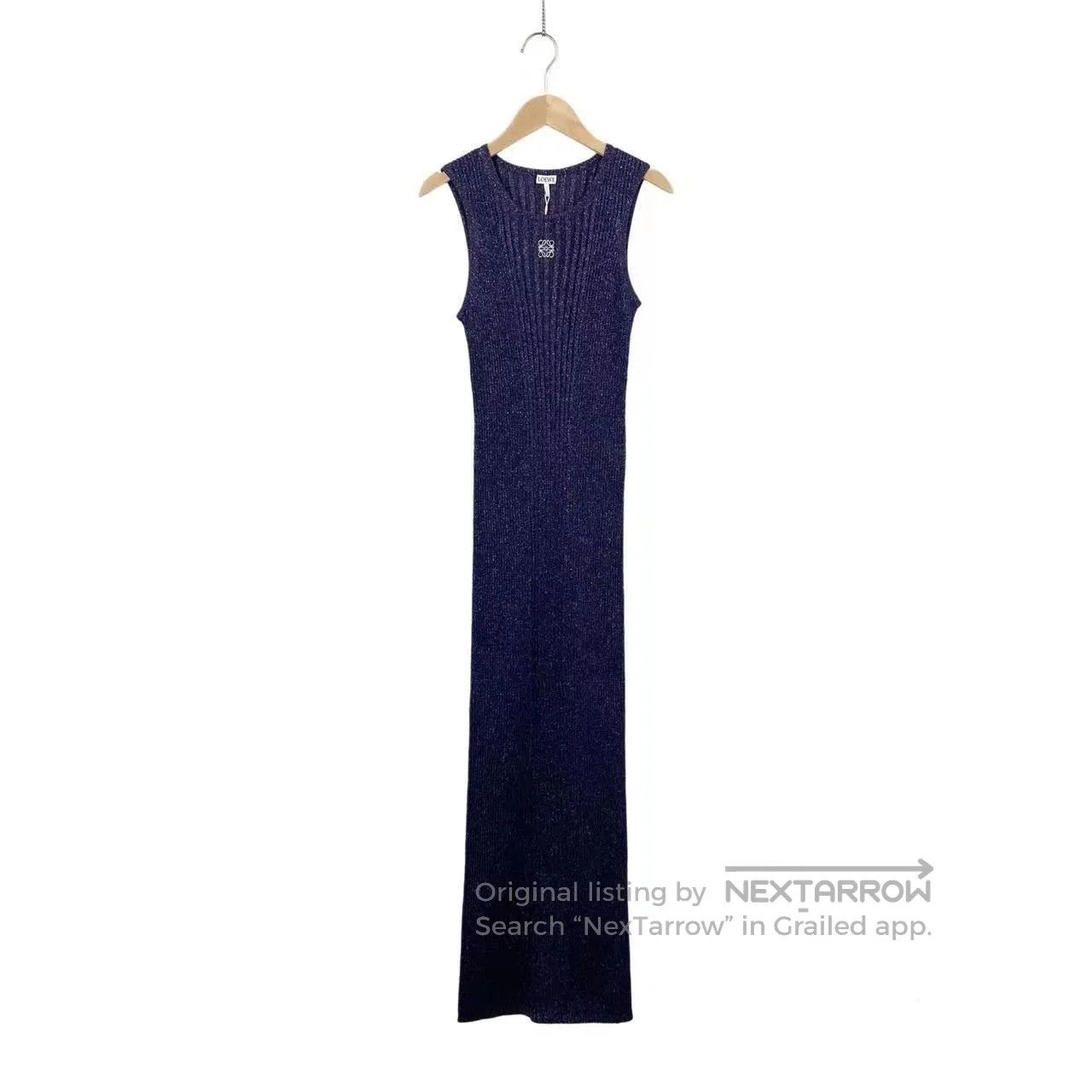 Loewe LOEWE Sleeveless Logo Knit Dress. Size US S / EU 44-46 / 1 - 1 Thumbnail