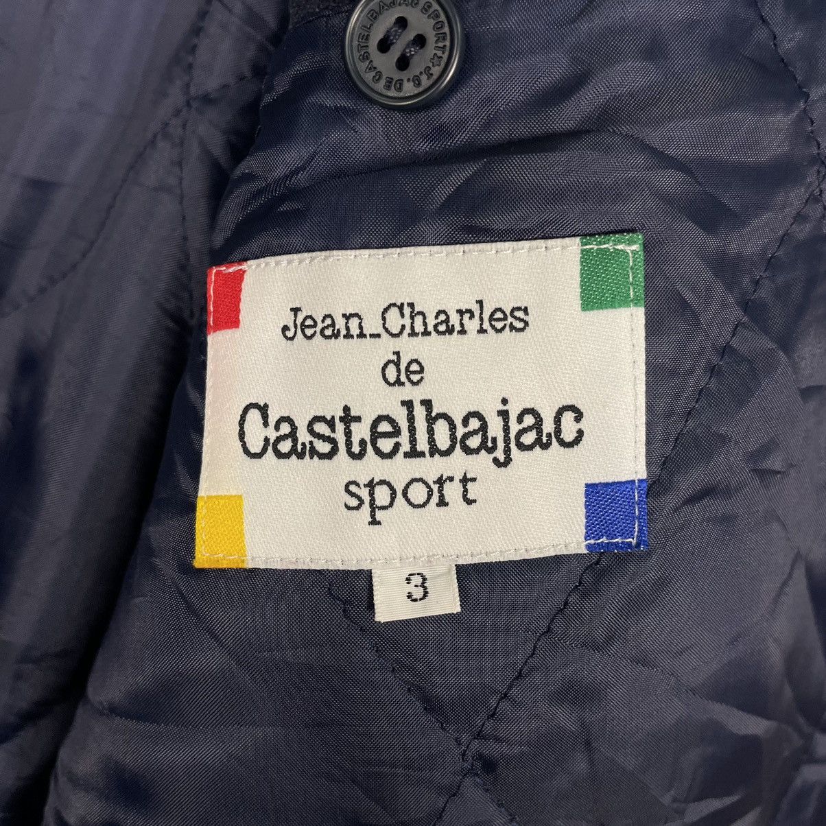Jean Charles De Castelbajac 💥JEAN CASTELBAJAC NAVY MUSIC EMBROIDERY JACKET Size US M / EU 48-50 / 2 - 15 Thumbnail