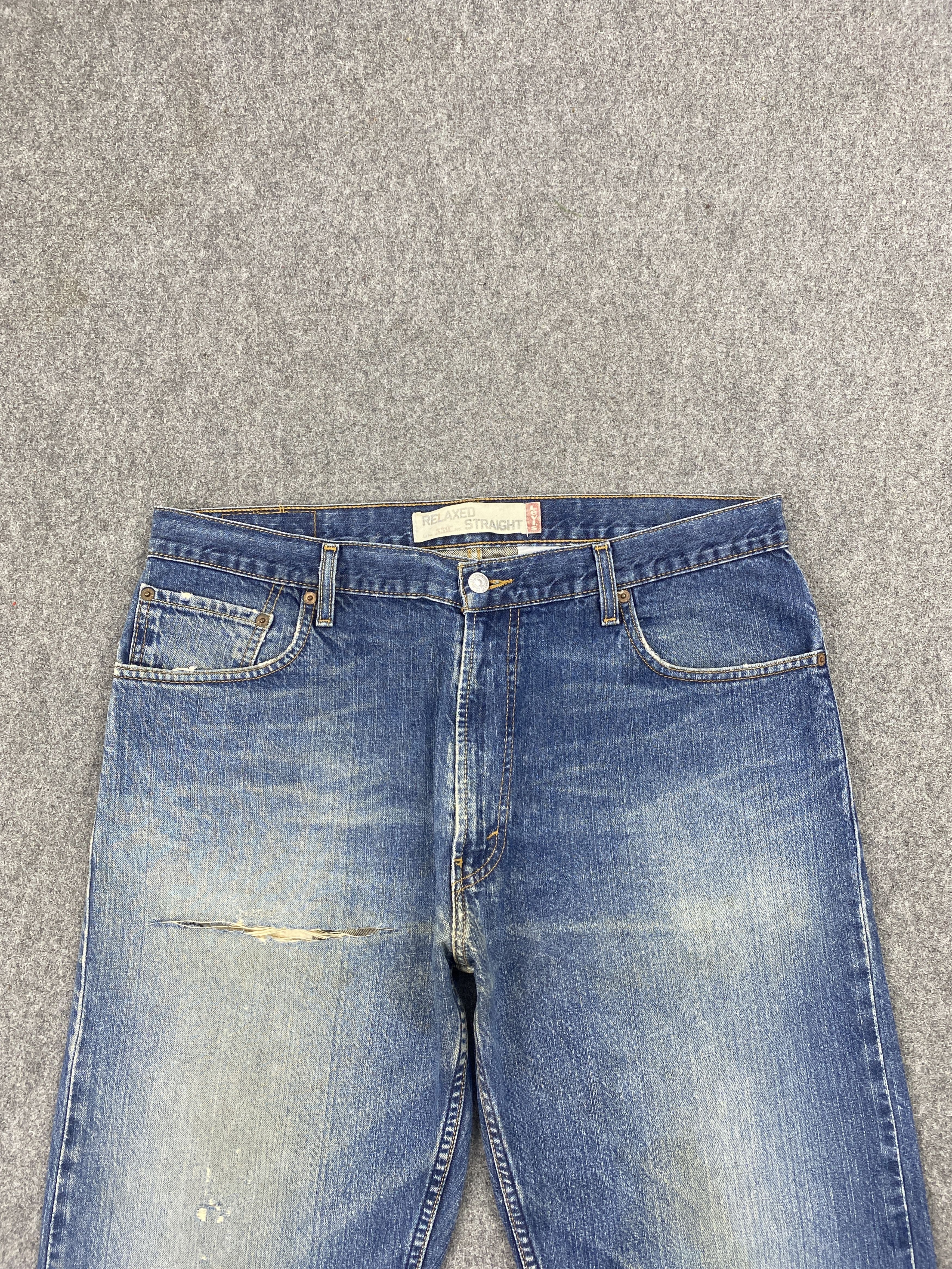 Levi's × Vintage Vintage Levis 559 Stone Washed Denim Jeans Size US 36 / EU 52 - 2 Thumbnail