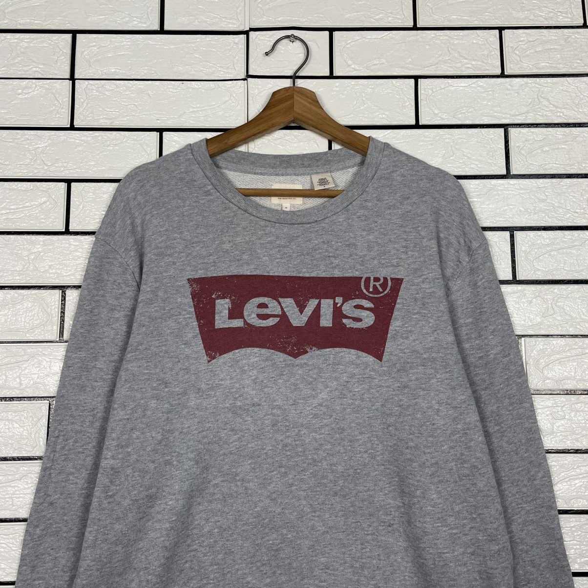 Levi's Levi's Big Logo Crewneck Sweatshirt Size US M / EU 48-50 / 2 - 2 Thumbnail