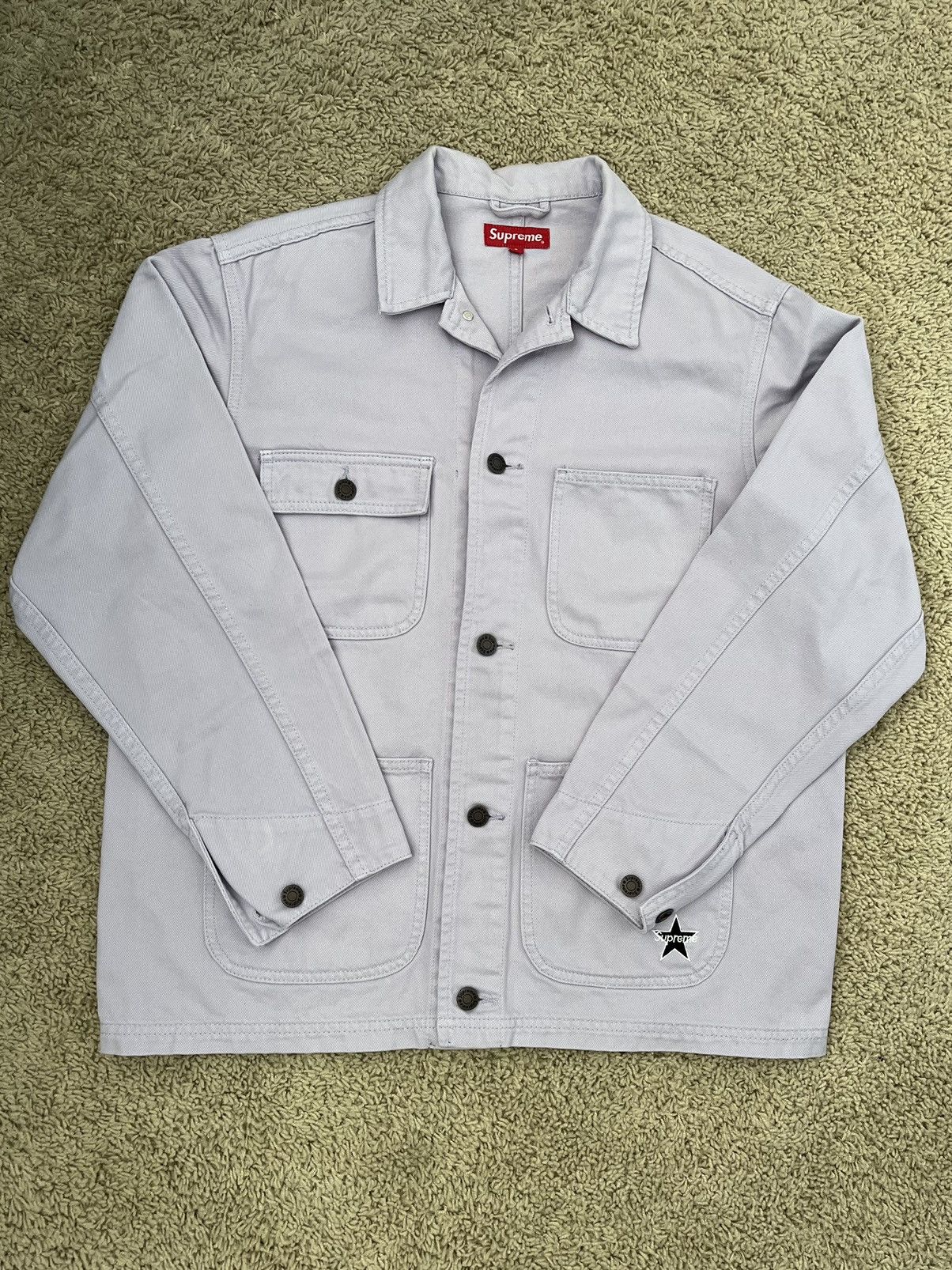 Supreme Supreme denim chore coat Size US S / EU 44-46 / 1 - 9 Thumbnail