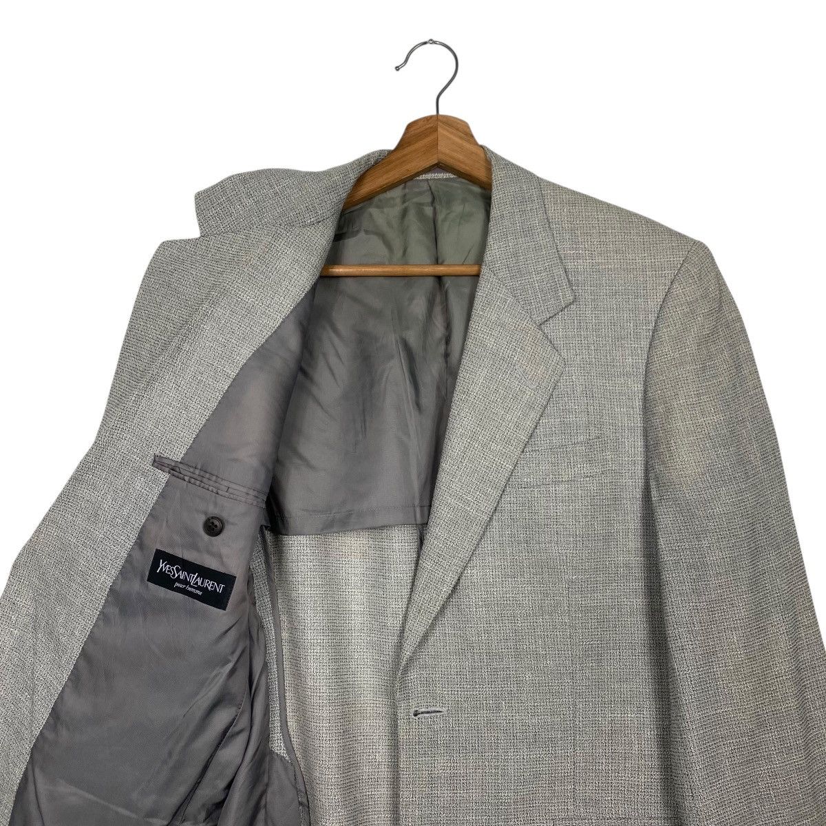 Yves Saint Laurent Vintage Yves Saint Laurent pour Homme blazer coat Size US M / EU 48-50 / 2 - 10 Thumbnail