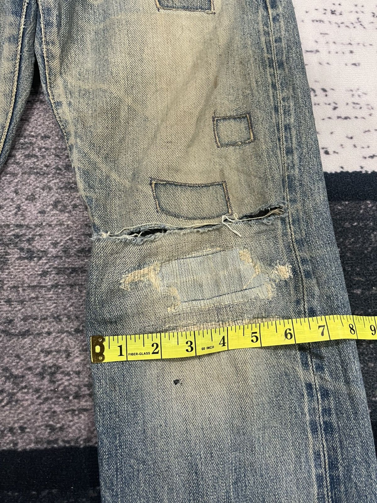 Hysteric Glamour Vintage Hysteric Glamour Distressed Denim Jeans Size US 32 / EU 48 - 23 Thumbnail