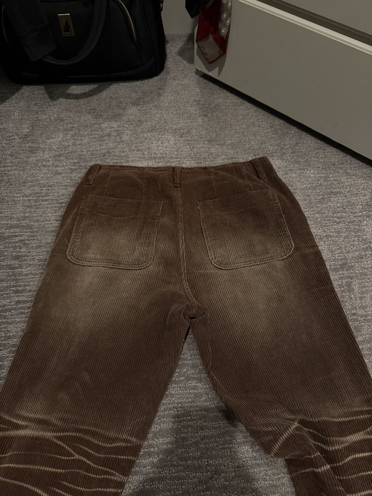 OPEN YY Brown Trousers Size US 29 - 4 Thumbnail