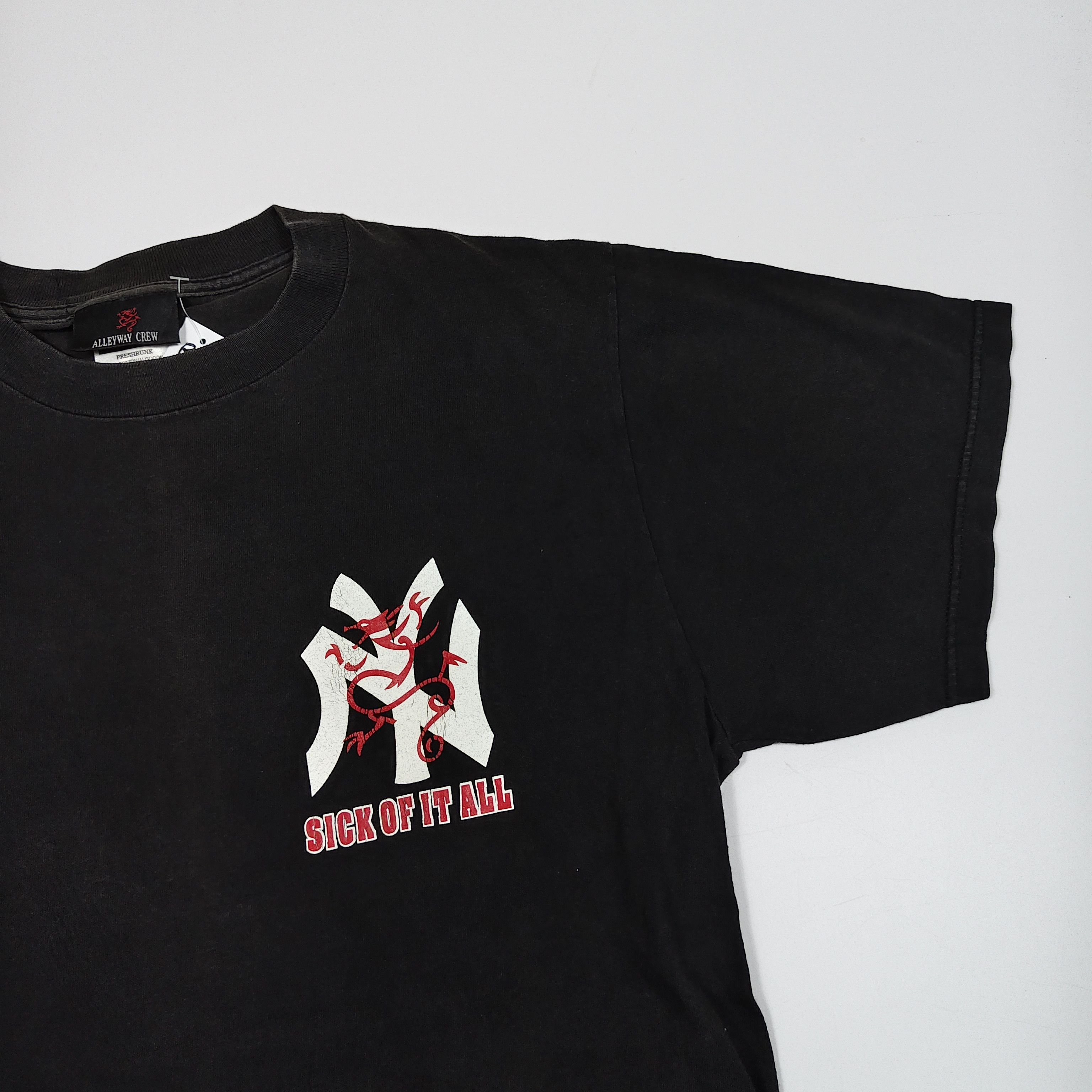 Band Tees 90s Sick Of It All Hardcore We Stand Alone #E Size US M / EU 48-50 / 2 - 4 Thumbnail