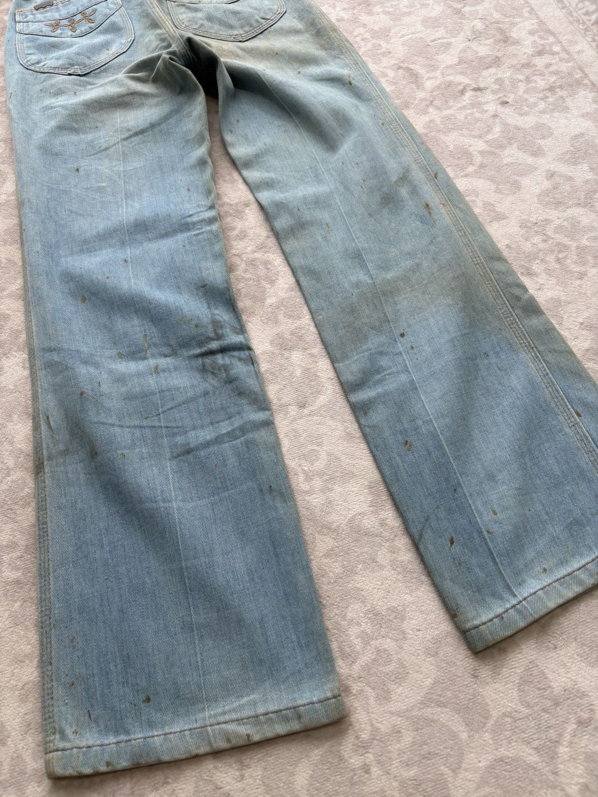 Levi's Vintage Clothing HOLY GRAIL 70’s ULTRA-RARE Levis 646 Orange Tab Museum Piece Size US 28 / EU 44 - 10 Thumbnail