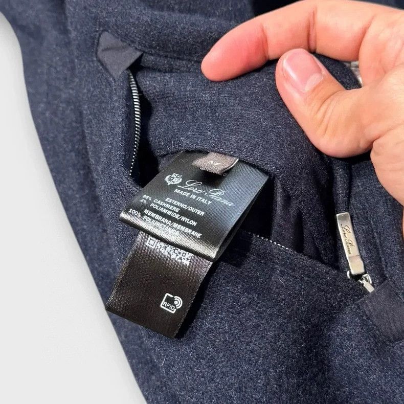 Loro Piana LORO PIANA Cashmere Bomber Jacket 96% Cashmere and 4% Nylo Size US M / EU 48-50 / 2 - 5 Thumbnail